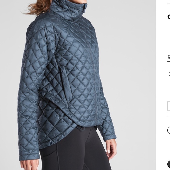Athleta Whisper Featherless Jacket 